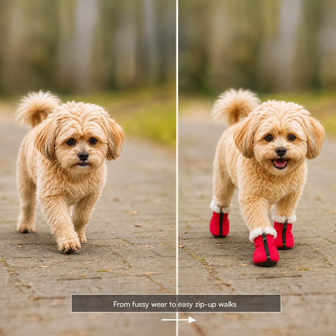 CozyClaus Boots | Waterproof Christmas Comfort | Snug Fit, Festive Warmth
