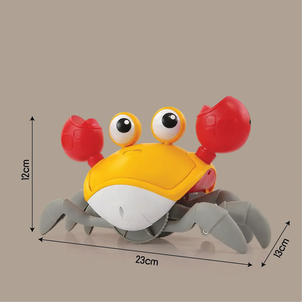 CrabDash Toy | Motion-Driven Play for Energetic Indoor Pets - Tilting Heads