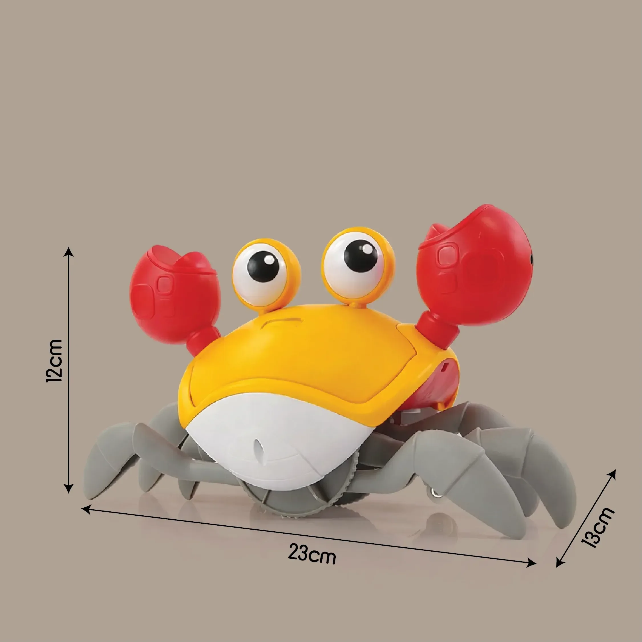 CrabDash Toy | Motion-Driven Play for Energetic Indoor Pets - Tilting Heads