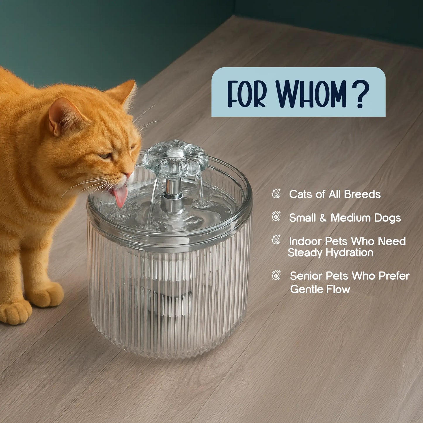 CrystalSip Fountain – The Smart Hydration Solution for Healthy Pets