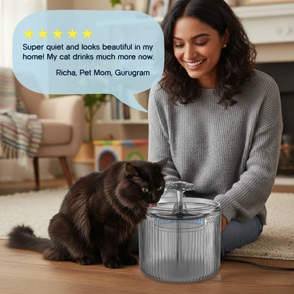 CrystalSip Fountain – The Smart Hydration Solution for Healthy Pets