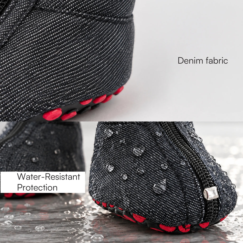 DenimDash Boots