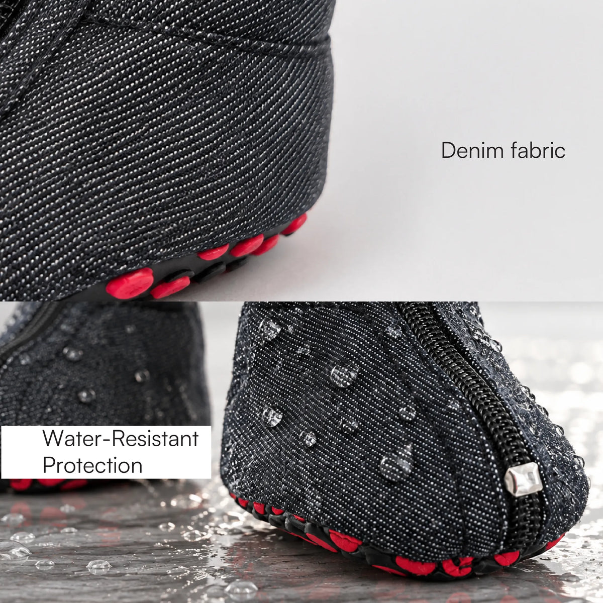 DenimDash Boots