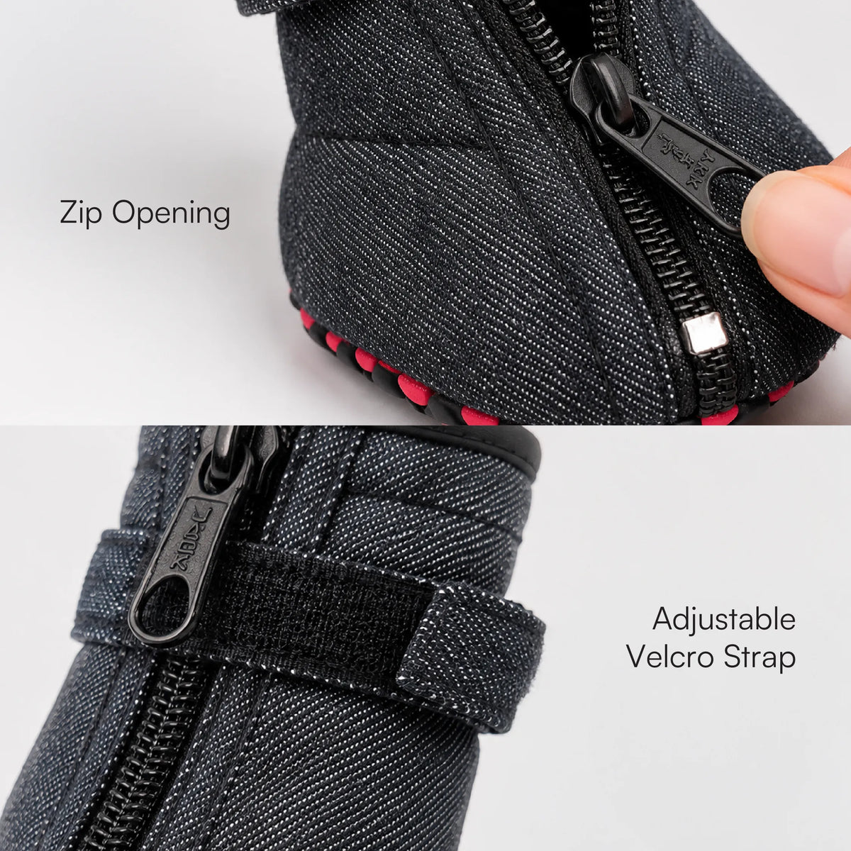 DenimDash Boots