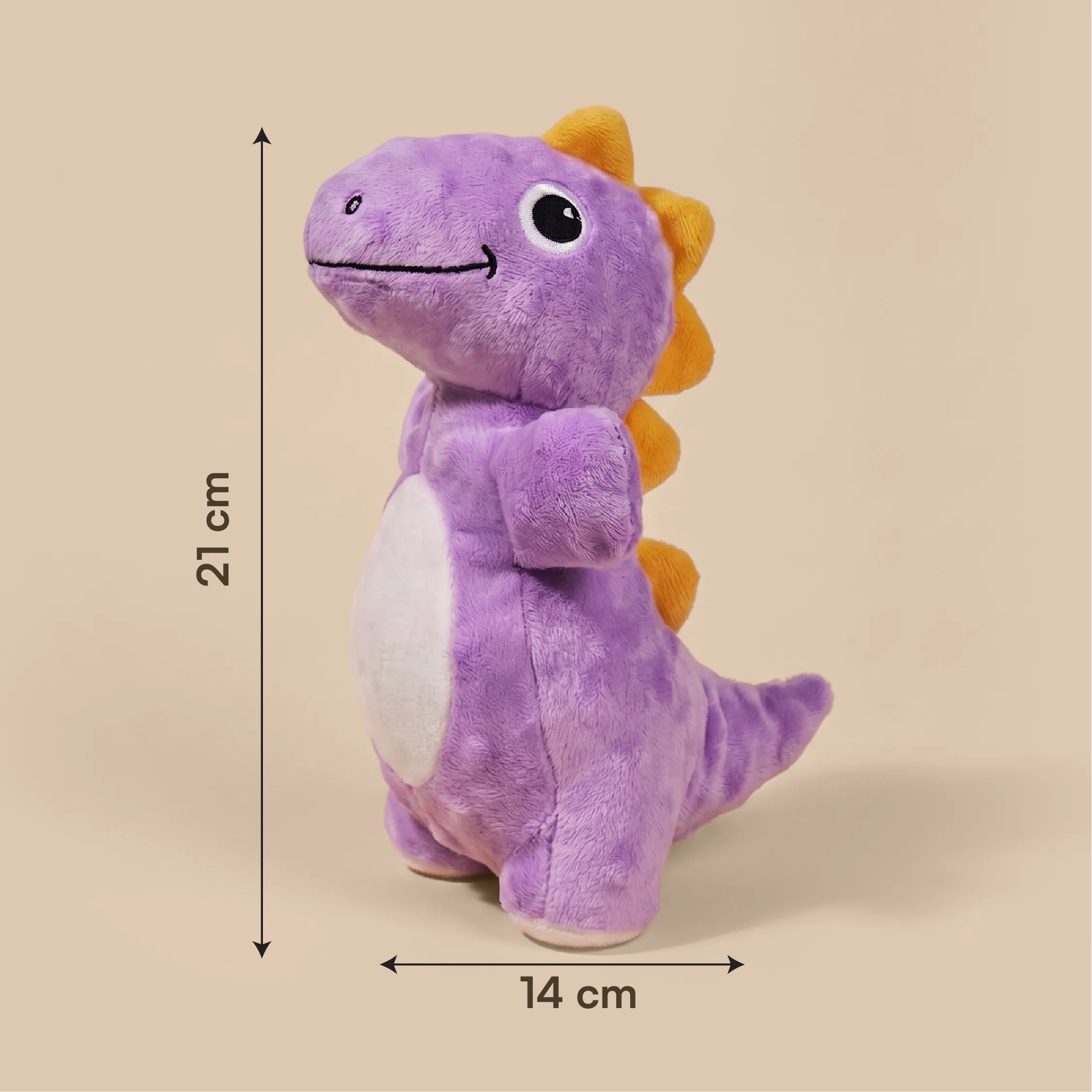 DinoRoar Toy – Dinosaur Plush Squeaky Toy for Pets
