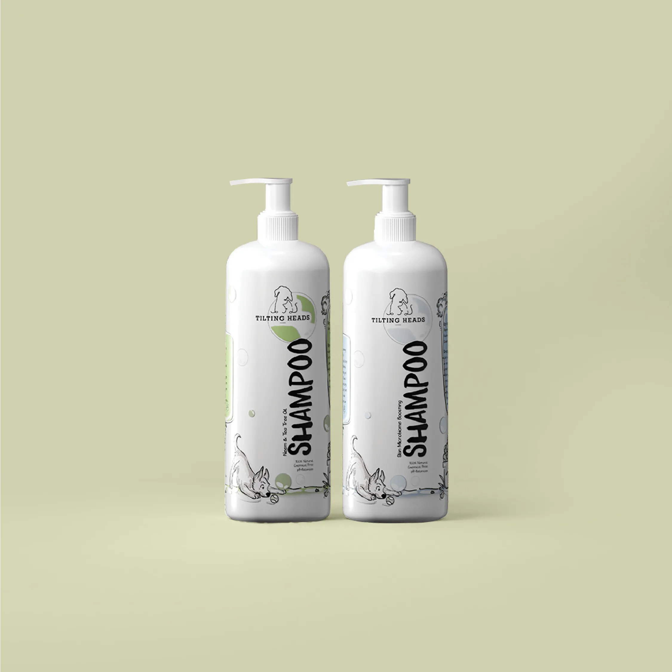 Dog Shampoo Combo – Microbiome & Neem Care | Tilting Heads