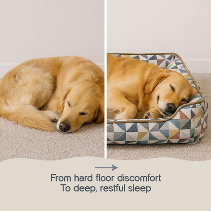 DreamEase Bed – Soft Cushion Pet Bed for Deep Sleep