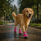 DriftTrail Boots | Waterproof, Non-Slip Dog Boots | Set of 4 | All-Season Paw Protection