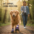 DriftTrail Boots | Waterproof, Non-Slip Dog Boots | Set of 4 | All-Season Paw Protection - Tilting Heads