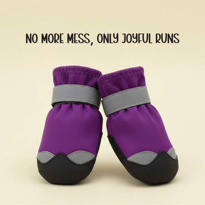 DriftTrail Boots | Waterproof, Non-Slip Dog Boots | Set of 4 | All-Season Paw Protection