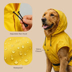DrizzleCape – Waterproof Dog Raincoat | Fits All Breeds | Comfortable & Weather-Ready