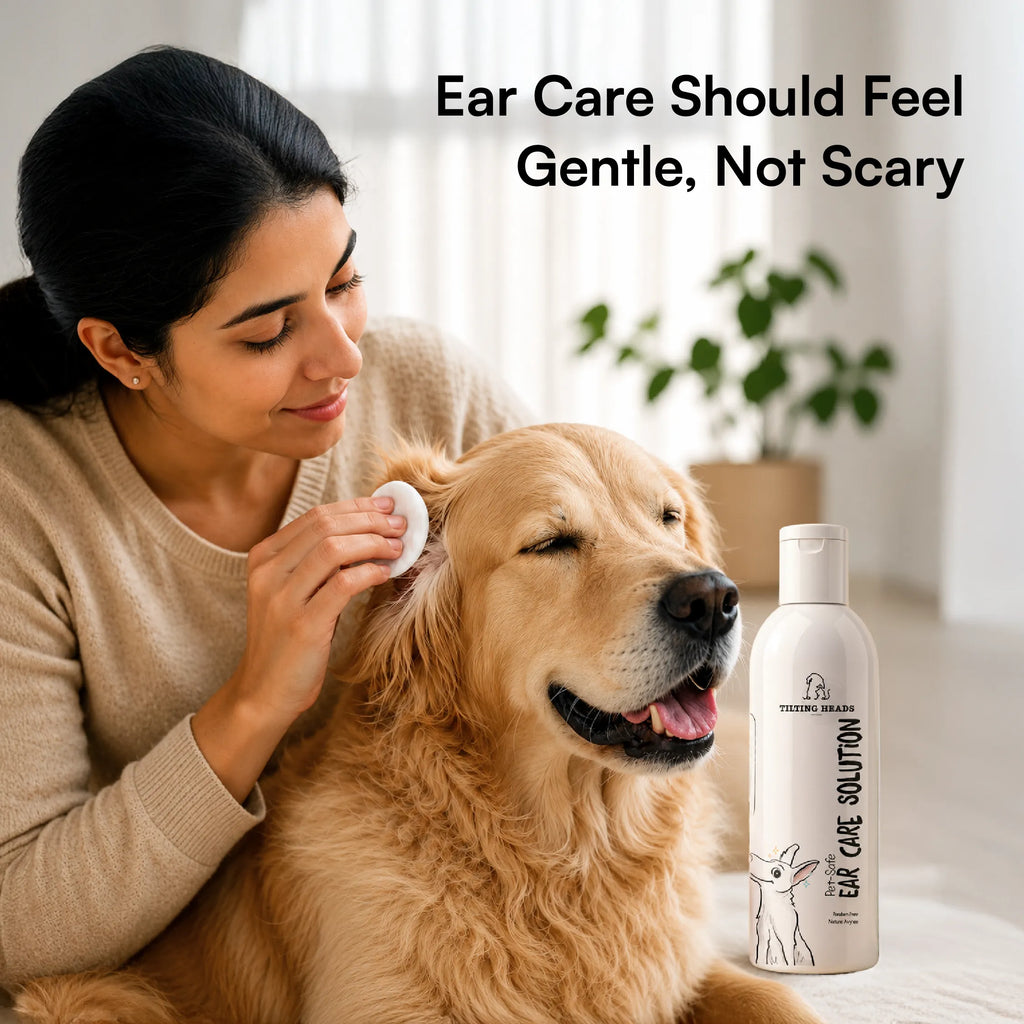 Ear Care Solution – Safe & Gentle Ear Cleaning Solution for Dogs & Cats, Removes Wax, Dirt & Odor, Easy Application - 200ml