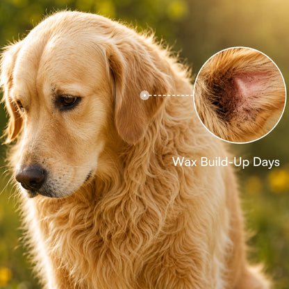 Ear Care Solution – Safe & Gentle Ear Cleaning Solution for Dogs & Cats, Removes Wax, Dirt & Odor, Easy Application - 200ml