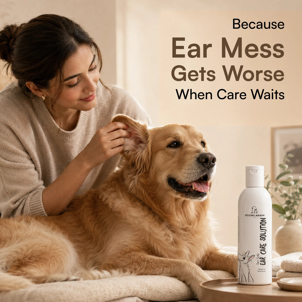 Ear Care Solution – Safe & Gentle Ear Cleaning Solution for Dogs & Cats, Removes Wax, Dirt & Odor, Easy Application - 200ml
