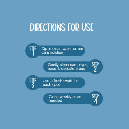 EarEase Pet Swabs – Gentle Cleaning for Pets’ Ears, Eyes & More - Tilting Heads