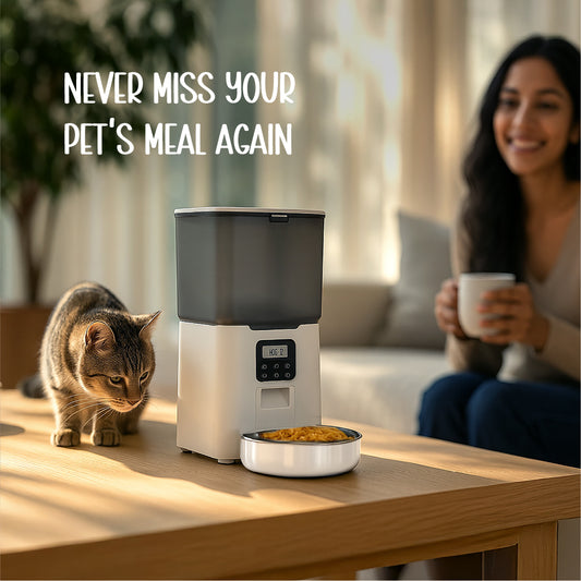 FeedSync Pro | Smart Pet Feeder | Automatic Functionality