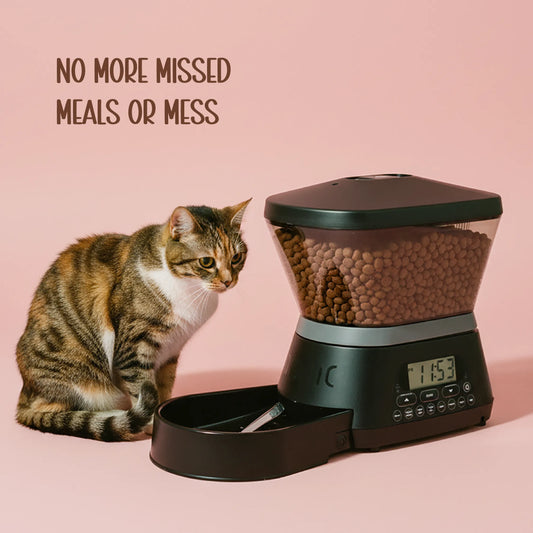 FeedSync Pro | Smart Automatic Pet Feeder | Precise, Reliable & Stress-Free Mealtime Control