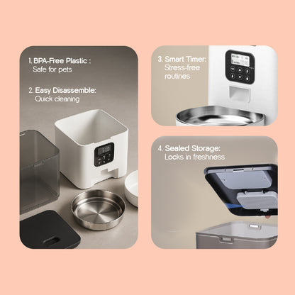 FeedSync Pro | Smart Pet Feeder | Automatic Functionality
