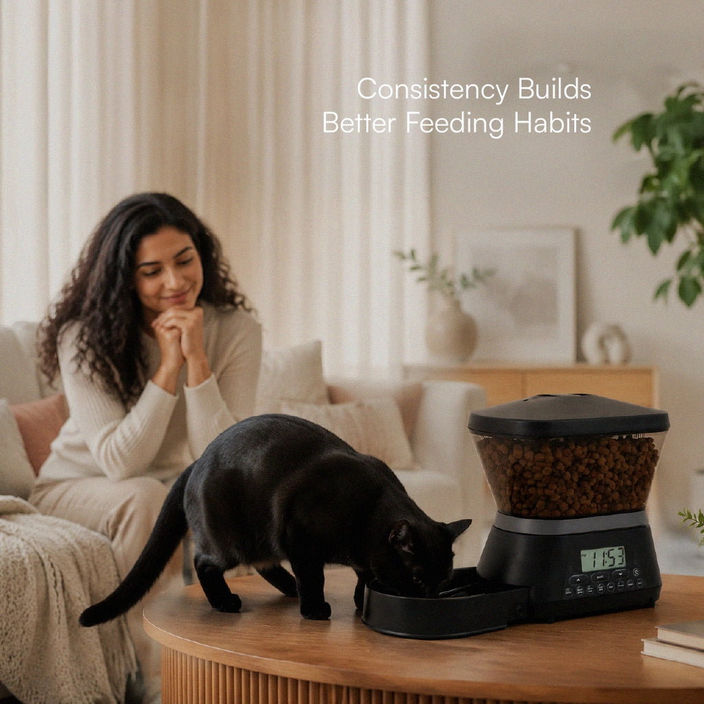 FeedSync Pro | Smart Automatic Pet Feeder | Precise, Reliable & Stress-Free Mealtime Control