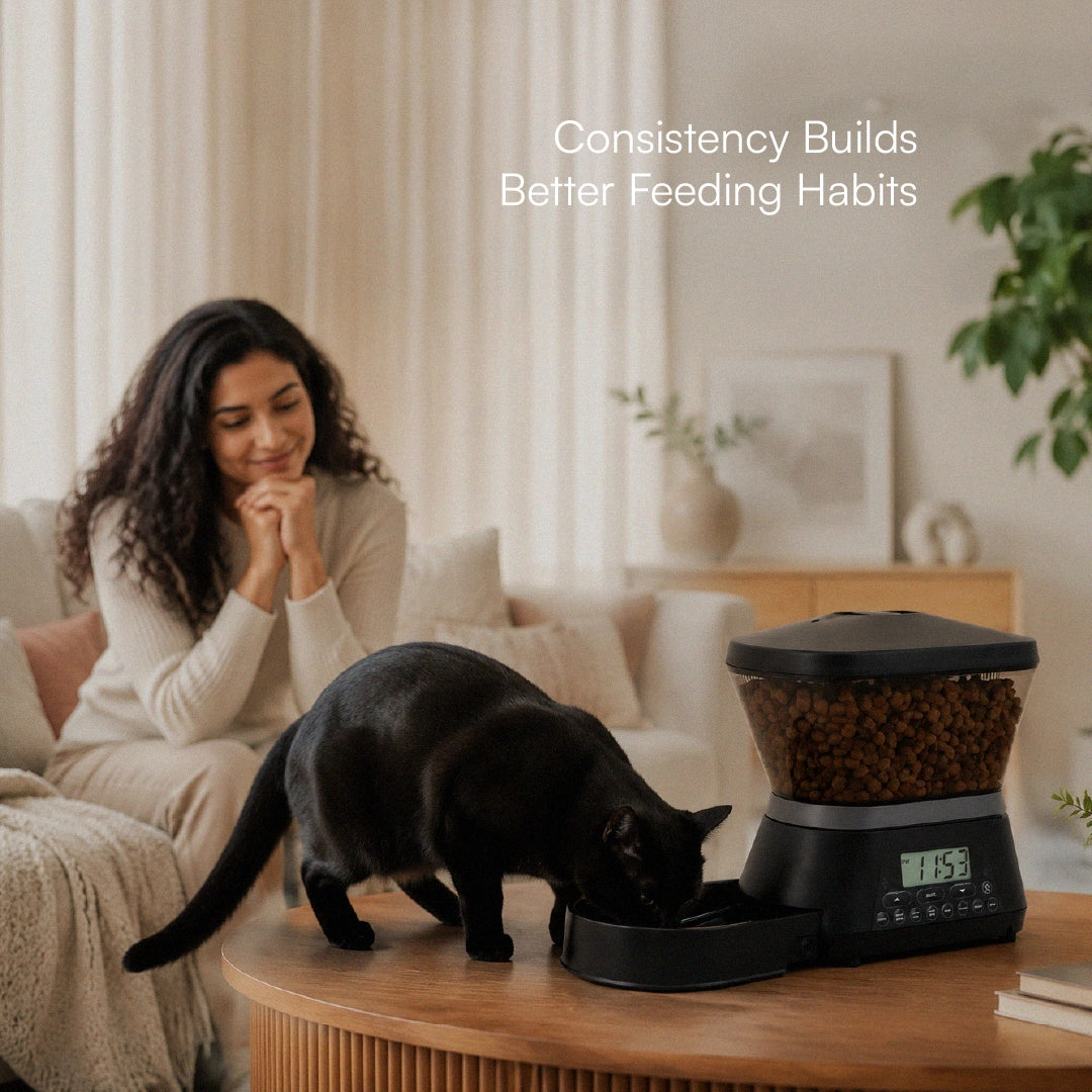 FeedSync Pro | Smart Automatic Pet Feeder | Precise, Reliable & Stress-Free Mealtime Control