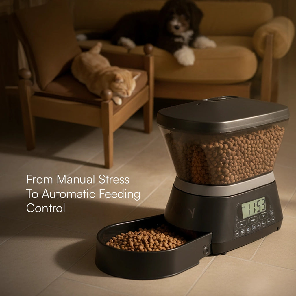 FeedSync Pro | Smart Automatic Pet Feeder | Precise, Reliable & Stress-Free Mealtime Control