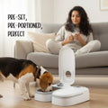FeedSync | Pre-Portioned Auto Feeder | Keeps Mealtimes On Track - Tilting Heads
