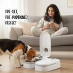 FeedSync | Pre-Portioned Auto Feeder | Keeps Mealtimes On Track - Tilting Heads