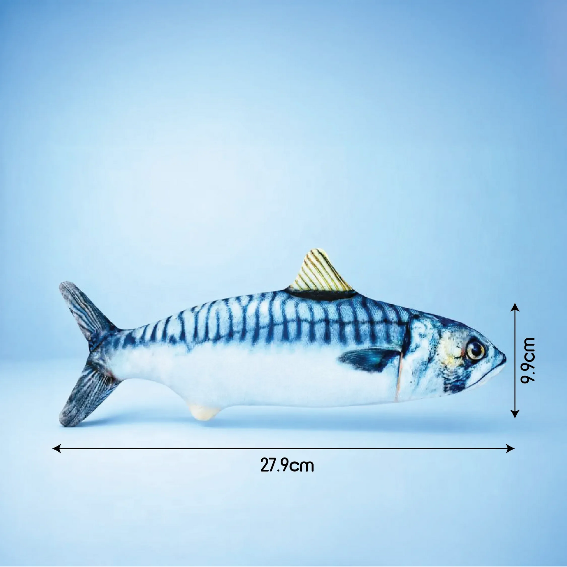 FlippyFish Toy | Smart Motion Play for Cats That Triggers Natural Hunting Instincts - Tilting Heads