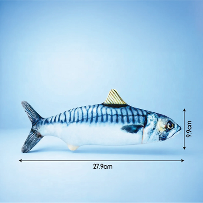 FlippyFish Toy | Smart Motion Play for Cats That Triggers Natural Hunting Instincts - Tilting Heads