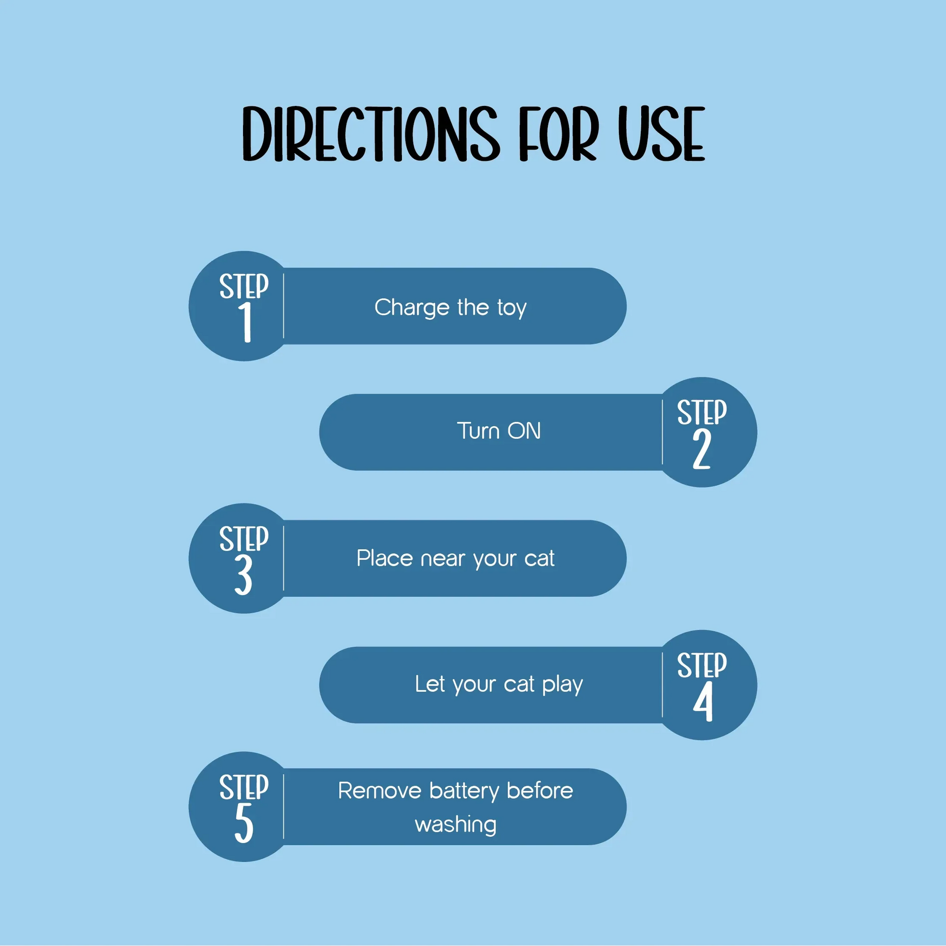 FlippyFish Toy | Smart Motion Play for Cats That Triggers Natural Hunting Instincts - Tilting Heads