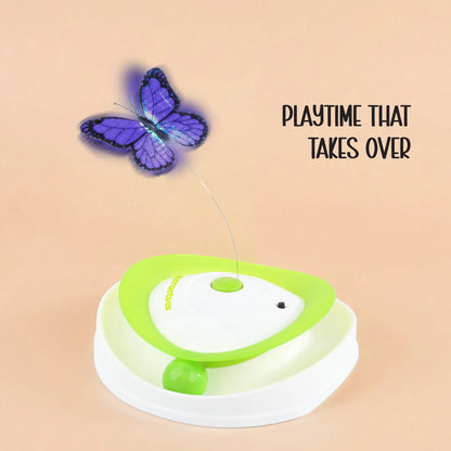 FlutterPlay Toy | Interactive Cat Toy | Boredom-Breaking Indoor Play