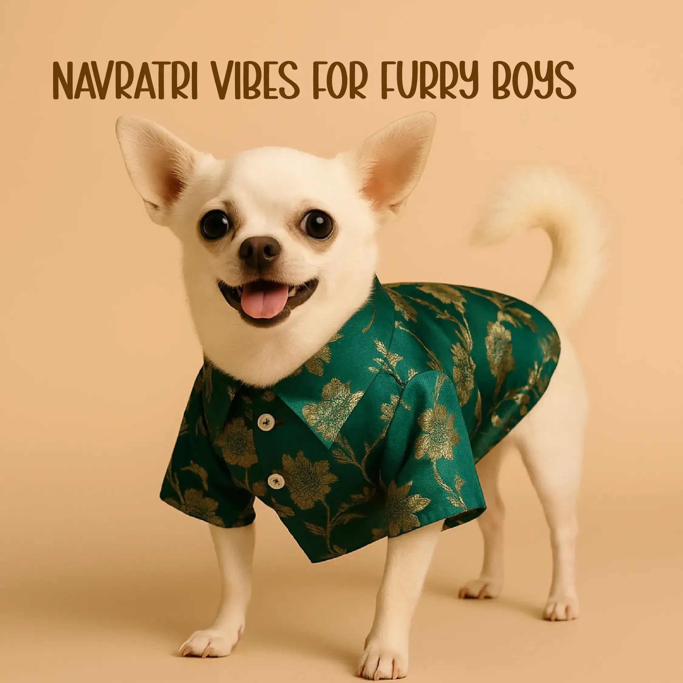 GarbaGlow Kurta – Festive Flair & Comfortable Fit | Easy Velcro Closure - Tilting Heads