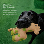 GiraffeChew Toy Organic Jute Chew & Tug Toy For Dogs & Cats