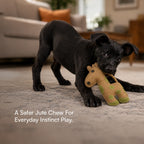 GiraffeChew Toy Organic Jute Chew & Tug Toy For Dogs & Cats