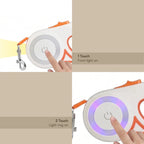 GlowTrack Leash | LED Light & One-Key Control
