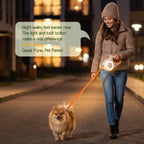 GlowTrack Leash | LED Light & One-Key Control