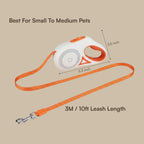 GlowTrack Leash | LED Light & One-Key Control
