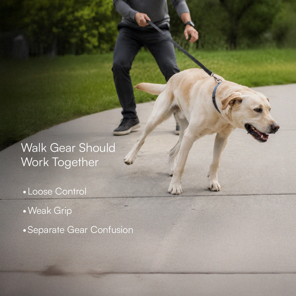 GripBraid Leash Set – Braided Collar & Leash For Strong Walk Control