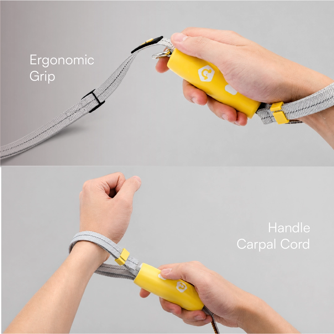 GripLock Leash | Secure Wrist Hold & Quick Release Control