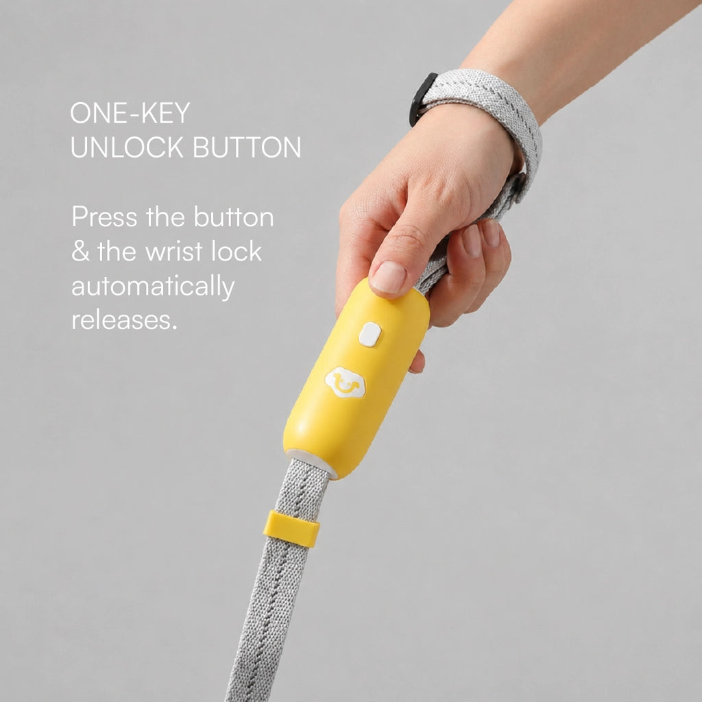 GripLock Leash | Secure Wrist Hold & Quick Release Control