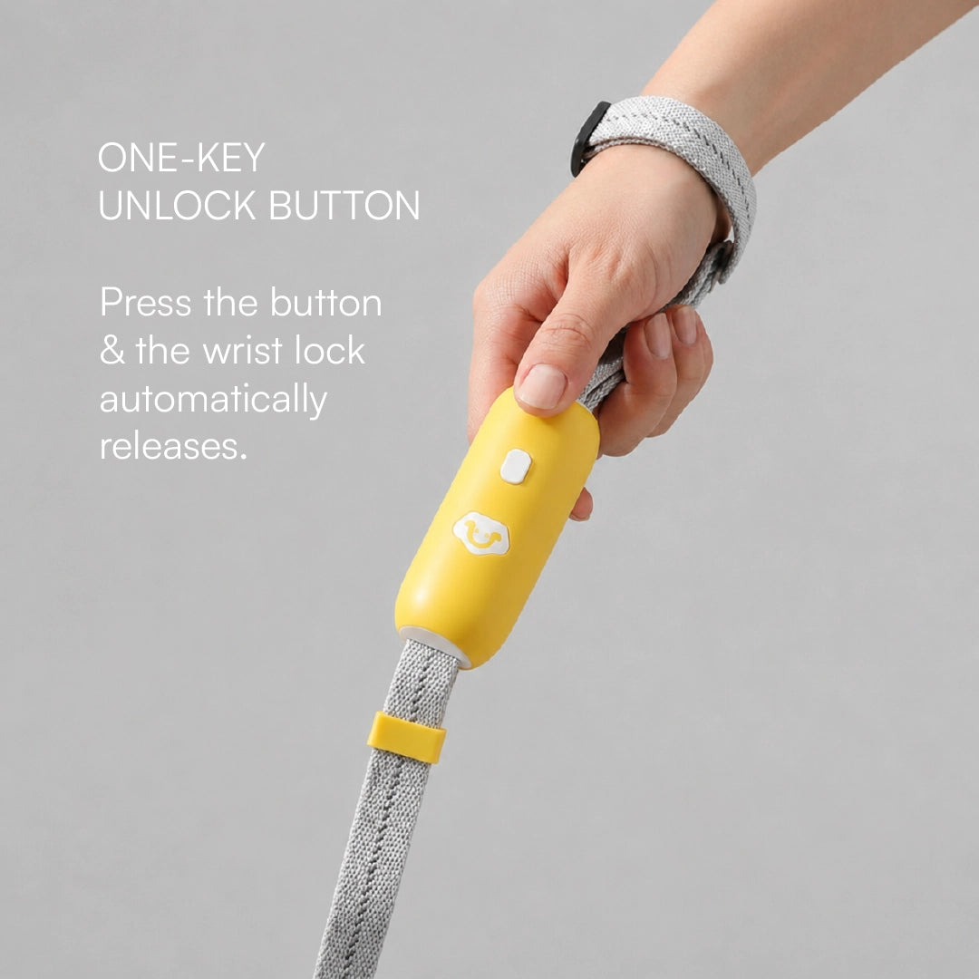 GripLock Leash | Secure Wrist Hold & Quick Release Control