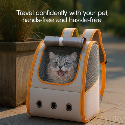 Halo Carrier Bag | Elegant, Ventilated, Secure Pet Travel