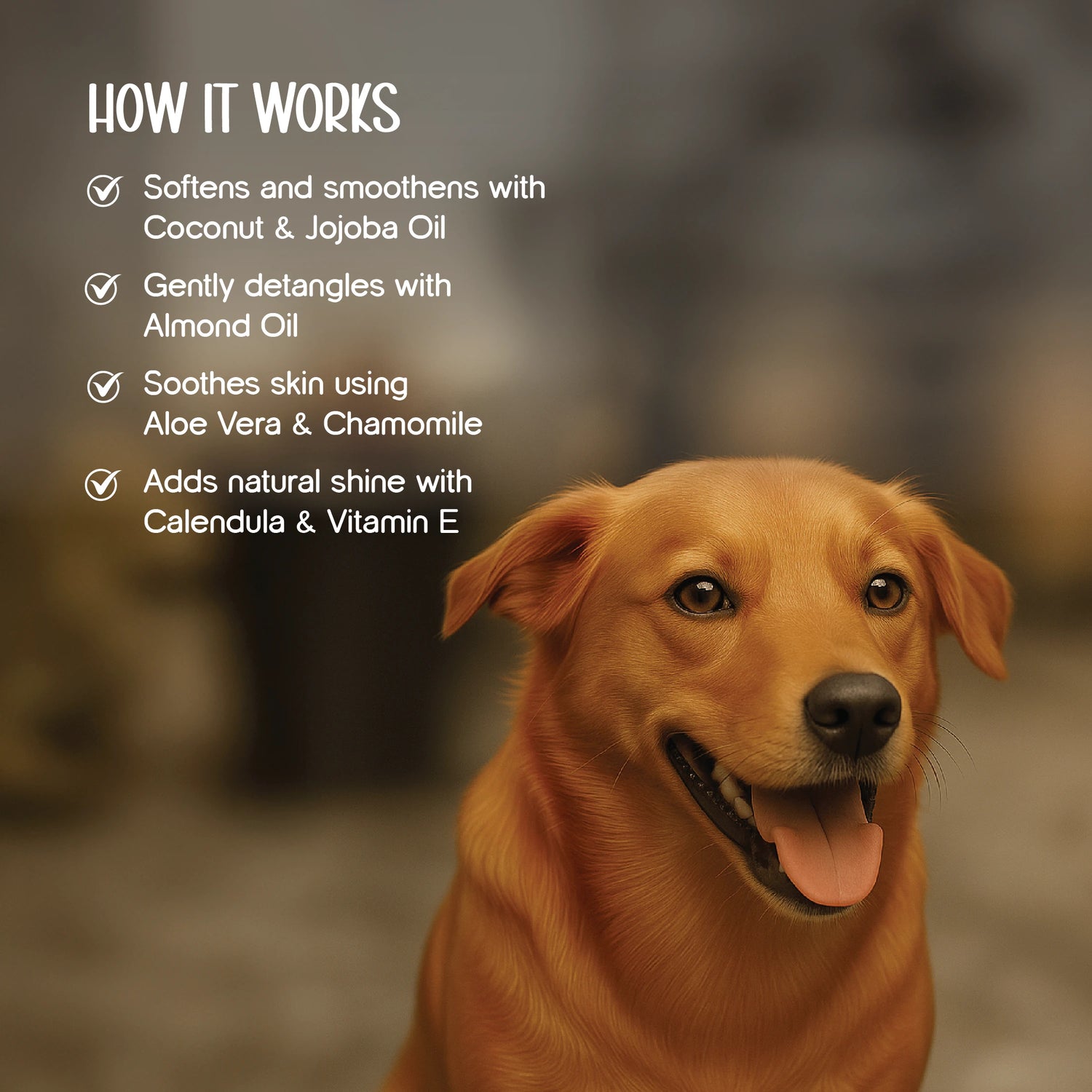 Herbal Blend Pet Coat Conditioner | For Shiny and Silky Smooth Pet Fur