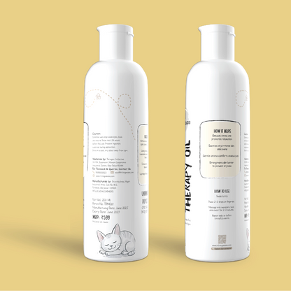Herbal Coat Therapy Oil | Stress Relief & Relaxation | Natural, Safe Formulations