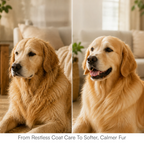 Herbal Coat Therapy Oil | Stress Relief & Relaxation | Natural, Safe Formulation for Dogs & Cats