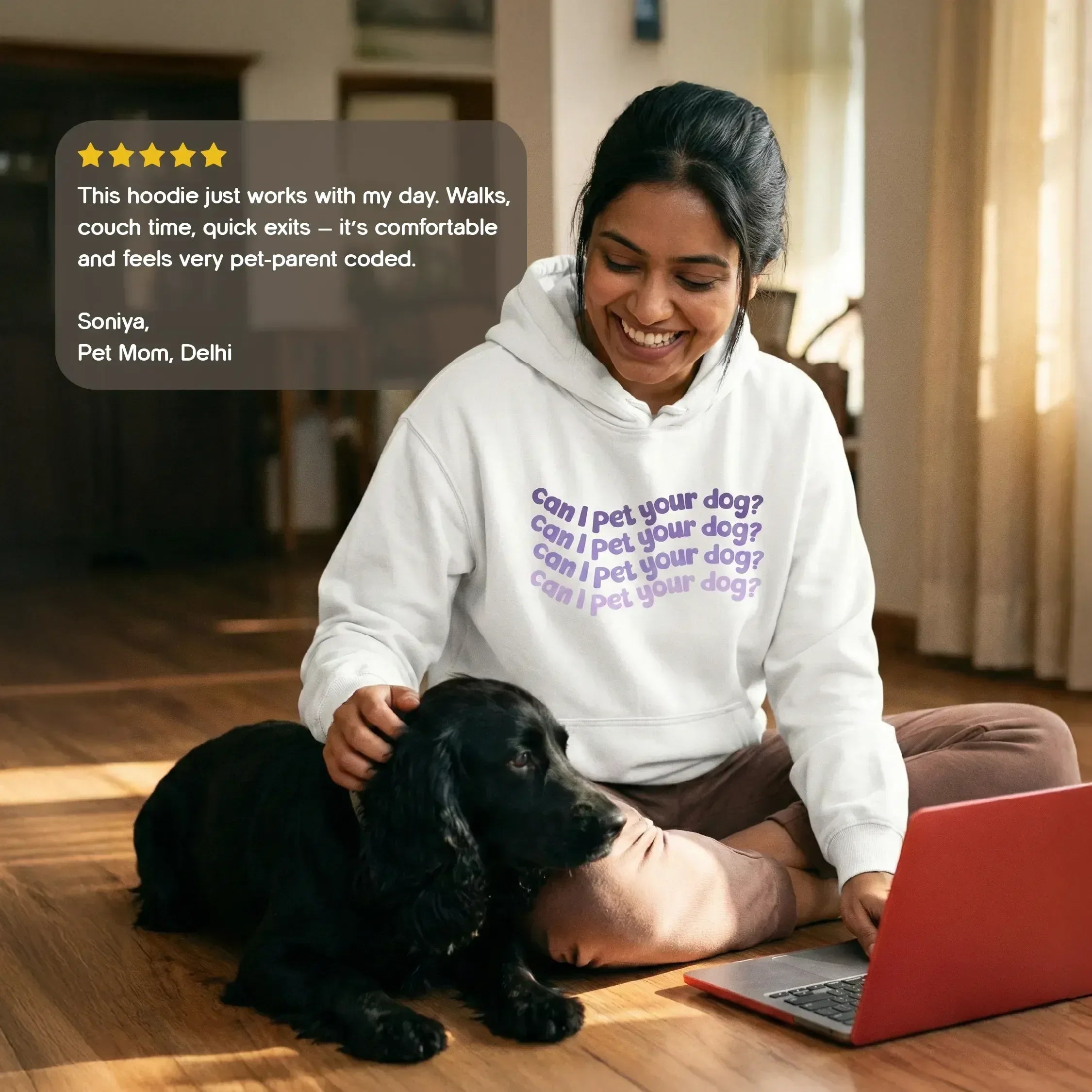 Can I Pet Your Dog Hoodie | Elevated Comfort | Unisex Pet-Parent Hoodie - Tilting Heads