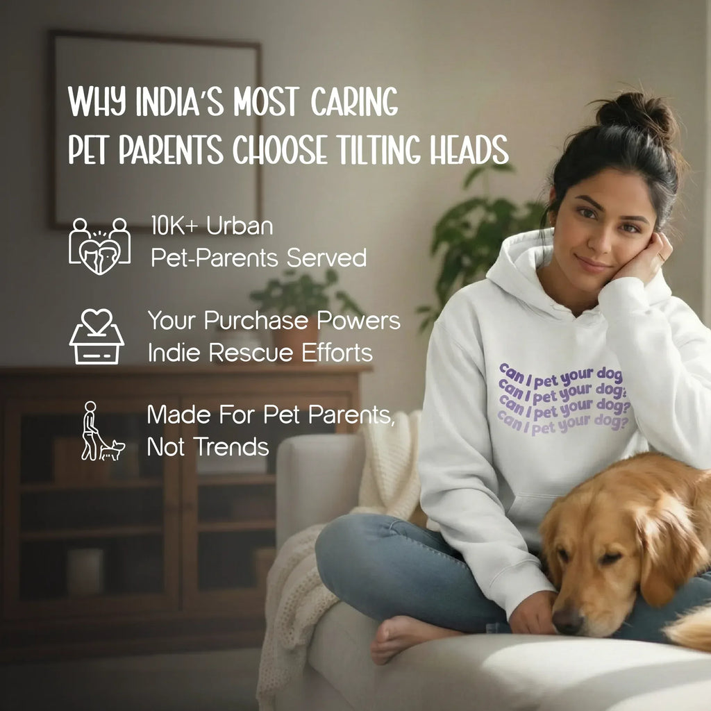 Can I Pet Your Dog Hoodie | Elevated Comfort | Unisex Pet-Parent Hoodie - Tilting Heads