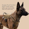 Ironclad Harness | Escape-Proof Comfort | Night-Visible Safety