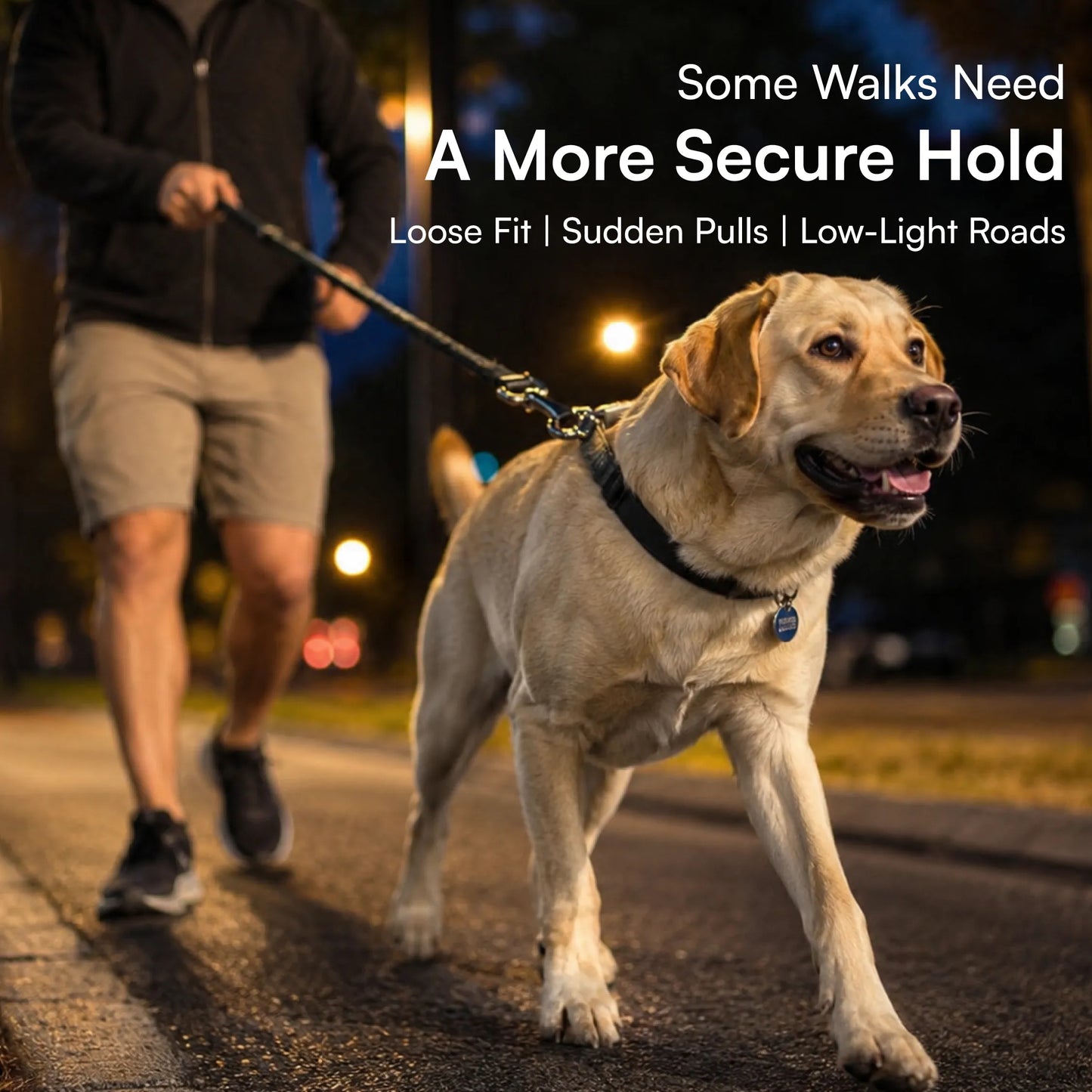 Ironclad Harness | Escape-Proof Comfort | Night-Visible Safety