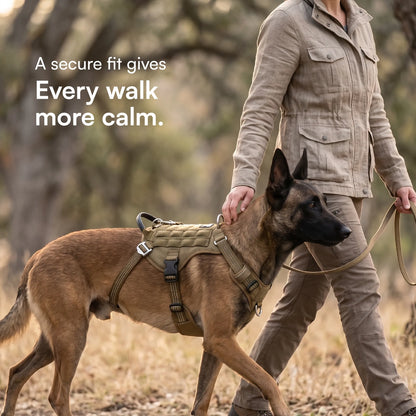 Ironclad Harness | Escape-Proof Comfort | Night-Visible Safety
